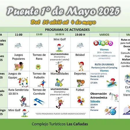 Complejo Turistico Canadas Casas De Campo- Actividades Gratuitas Todos Fines De Semana Lantställe Banos De Montemayor